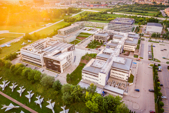 Comarch Campus bird's eye view
